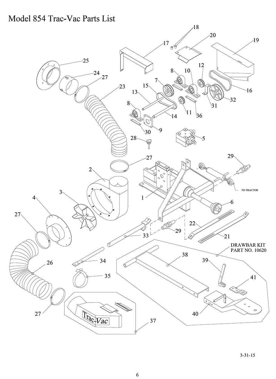 Trac Vac Parts Diagram